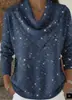 Em Estoque Novos Modelos Amazon Comércio Exterior Transfronteiriço Roupas Femininas Site Independente Aliexpress Outono e Inverno Cor Sólida Suéter de Manga Longa