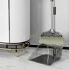 Juego de Escoba y Recogedor Transparente al por Mayor, Escoba de Dos Piezas con Cerdas Suaves para Barrer, Combinación de Recogedor Doméstico y Eliminación de Cabello