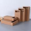 Caja kraft de cartón con punto, caja de cartón negro personalizada, caja cajón de cartón blanco, embalaje para té, caja de regalo, caja de papel para regalo de ropa interior