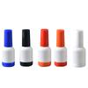 Frascos de Esmalte em Gel Shenluo Personalizados em Vários Tamanhos, Frascos de Esmalte Redondos de 15ml com Pincel, Frascos Selados de Plástico, Frascos Vazios para Cola