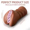 Temu Marca Famosa Transfronteriza Juguete Sexual Masculino de Doble Canal Producto de Silicona Masturbador Copa de Avión Juguete Sexual