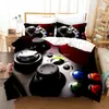 Juego de tres piezas 3D digital nuevo estampado de patrón de control de juego 3D ropa de cama comercio exterior textil para el hogar venta al por mayor transfronteriza