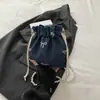 Bolso tipo cubo retro minimalista nuevo, bolso casual de moda, bolso de hombro y cruzado para mujer con textura, novedad otoño 2026