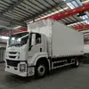Exportar Camión Refrigerado Isuzu Qingling Isuzu de 6.8m para Carne Fresca, Frutas, Verduras y Alimentos; Camión Congelador Aislado para Carne de Res y Cordero