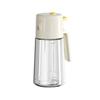 Botella de Aceite de Doble Propósito con Spray y Vertido Botella Spray de Aceite para Cocina Apertura y Cierre Automático Tanque de Aceite de Vidrio Botella Atomizadora Botella para Verter Aceite 500ml