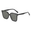 Gafas de Sol Naranja Té Vintage para Mujer Celebridad de Internet Fotografía Callejera Gafas de Montura Grande Estilo Coreano Uña Cruzada Gafas Anti-UV Modernas