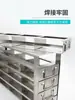 Rack para Refrigerador de Temperatura Ultrabaixa Rack de Congelamento de Aço Inoxidável Tipo Gaveta Superior Lateral Bolsa Tipo Rack de Congelamento com Nitrogênio Líquido -86 Graus