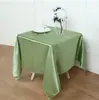 Fornecimento de Toalha de Mesa Redonda Simples Moderna de Cetim Decoração de Casamento Banquete Festa de Aniversário Toalha de Mesa Redonda Toalha de Mesa