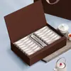 Caja de Regalo de Té de Roca de Media Libra Caja Vacía Caja de Empaque de Té de Roca Racimo Único Caja de Regalo Universal con Logo Impreso Venta Directa de Fábrica