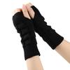 Amazon Guantes Cálidos de Lana sin Dedos Mangas Falsas Transfronterizos Guantes de Punto para Mujer Guantes de Lana Guantes Cálidos