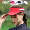 Fornecimento Direto do Fabricante Pgm Boné de Golfe Chapéu Topless Chapéu Feminino Esportivo Casual de Golfe Chapéu de Sol