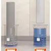 Mini Mop Manual Portátil com Borrifador Úmido e Seco para Desktop Limpeza Mãos Livres Interno Dupla Utilização Pequeno Mop de Colódio