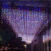 Cadena de luces LED lámpara de hielo famosa en internet lámpara de cortina de cascada de tiras de hielo gypsophila diseño de escenario luces festivas luces decorativas de neón