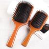 Escova de Cabelo Platinum Atacado com Almofada de Ar, Pente com Airbag de Madeira Maciça, Escova com Almofada de Ar para Cabeleireiro Doméstico, Pente de Madeira de Alta Qualidade, Escova Massageadora