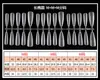 Pegatinas para Uñas para Extensiones de Uñas, Cuarta Generación, Codificadas, Ultra Delgadas, Sin Rastro, No Requieren Limado, Hechas a Mano, Piezas de Uñas Portátiles DIY de Alta Gama