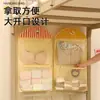 Bolsa de Pendurar para Armazenamento de Roupas Casa Atrás da Porta Camada Dupla Visível Respirável Bolsa de Rede para Armazenamento Bolsa de Pendurar para Armazenamento de Dormitório Estudantil