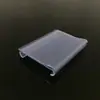 Stock Listo de Fábrica Tira de Estante de Supermercado Tipo Tarjeta Presionable Tira de Etiqueta de Precio Plástico Transparente PVC Tarjeta Exterior Tira de Etiqueta de Precio
