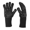 Guantes de Silicona Resistentes al Calor para Barbacoa para Hornos de 800 Grados, Hornos de Microondas y Ollas Calientes, Resistentes a Altas Temperaturas, a Prueba de Aceite y Anti-Quemaduras