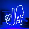 Luz de Neón con Forma de Gesto Genial, Letrero Iluminado de Pared para Bar, Sala de Juegos, Habitación de Niños, Luz Decorativa de Ambiente