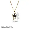 Collar de Moda Transfronterizo Europeo y Americano Nuevo con Colgante de Corazón de Cobre y Diamante, Versátil para el Trabajo Diario, Sensación de Alta Gama, Venta al por Mayor de Fábrica en Stock
