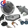 Accesorios para Motocicleta Interruptor de Encendido Cbf Seis-Cerradura Cerradura Antirrobo Cerradura de Asiento Cerradura Lateral Encendido Venta Directa de Fábrica