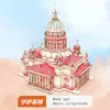 Puzzle de Madera 3D de Gran Venta Modelo de Edificio Antiguo Juguete Educativo de Ensamblaje Manual Adorno para Puestos Callejeros