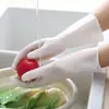 Guantes de Limpieza para el Hogar, Cocina, Lavar Platos, Patrón Imprimible, Guantes de Plástico y Caucho Impermeables para Mujer