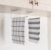 Colgador de Papel Toalla de Cocina Sin Perforaciones Acero Inoxidable Soporte para Papel de Rollo Estante Adhesivo Sin Marcas Almacenamiento para Baño Hierro Soporte para Pañuelos