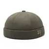 Gorra de Propietario Bordado de Letras Moda Callejera Tendencia Gorra para Hombres y Mujeres Casual Versátil Gorra de Periódico Primavera y Otoño Gorra de Melón Antigua