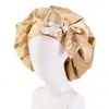Gorro de Dormir Profesional Personalizado con Logo Impreso Estilo Cinta, Gorro Protector de Cabello Anudado, Gorro Bufanda para la Cabeza, Gorro para Maquillaje de Belleza