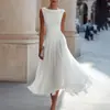Verano 2026 Nuevo Vestido de Moda Sencillo para Mujer Europeo y Americano Vestido Largo Casual Elegante para el Día a Día