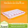 50 x 32 x 5-tampa de vala com entalhes molde de plástico produtos de cimento molde de plástico Tampa de vala de rodovia