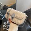 Bolso de sensación de alta gama para mujer 2023 nuevo diseño de nicho bolso bandolera mensajero famoso de Internet explosión bolso de cadena de diamantes