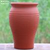 Pote Grande Queimado de Vegetais de Cerâmica Vermelha Vintage Feito à Mão Vaso de Flores Carnudas Cerâmica Grossa Pote Grande de Rosa Cerâmica Vaso Alto para Plantas Verdes Bougainvillea