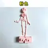 Bestseller transfronterizo: Tanque de acuario de césped con forma de bañera con decoración de calavera danzante, adorno de calavera creativo que baila y se balancea sin necesidad de energía