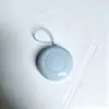 Exclusivo para Estojo de Armazenamento de Fone de Ouvido Oval Transfronteiriço com Encaixe Interno de Silicone e Cordão Anti-perda Portátil Multicor Proteção para Fones de Ouvido