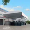 Toldo Deslizante Retrátil Elétrico Toldo Móvel para Armazém Quadra de Basquete Toldo de Telhado para Armazenamento Logístico de Fábrica Guarda-Sol