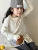 Camiseta Térmica para Niñas Little Red Fish Otoño e Invierno 2026 Nueva Elegante Camiseta de Manga Larga para Niños, Conjunto a Juego para Padres e Hijos, Top Interior