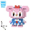 Figuras de Dibujos Animados Sanrio de Marvel Animation Transfronterizas, Bloques de Construcción Pequeños de Micropartículas Lego, Juguetes Educativos, Venta al por Mayor de Fabricantes
