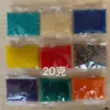 Canicas de absorción de agua Bala de cristal expansión gota de agua bala gel de absorción de agua perlas bomba de agua 7-8 mm venta al por mayor perlas de absorción de agua burbuja perlas grandes