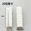 Clips para película de plástico de invernadero, abrazaderas para tubo de acero de invernadero al por mayor, accesorios de película a prueba de viento y no dañinos, clips de película de aleación ABS