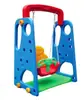 Escorregador Infantil Interno para Casa Combinação de Escorregador e Balanço Playground Infantil Instalações de Diversão Bebê Escorregador Ondulado
