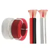 Cable RVB2 de dos hilos paralelo de cobre puro rojo y negro cable paralelo doble gris y blanco cable de alimentación cable para tira de luz cable de transmisión cable para cabezal de lámpara