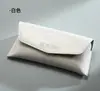 25 Bolsas Blancas Acolchadas Estilo K Nuevas, Estuche para Gafas de Sol Moderno y Sencillo, Se Puede Imprimir con Logo