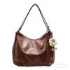 Bolsa de Viaje de Gran Capacidad para Mujer 2026 Nuevo Otoño/Invierno Mochila Vintage Nicho Versátil Bolso de Hombro Tote