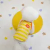 Chaleco de Ropa de Verano para Perros Mascotas para Bichón, Teddy, Pomerania, Caniche, Corgi, con 25 Rayas de Colores y Correas de Borde en Contraste