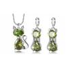 Nuevo Producto Coreano Aretes de Gema de Gatito Simple Collar Femenino Douyin Mismo Estilo Lujo Accesible Moda Hebilla de Oreja Cadena Clavicular