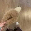Zapatos de tacón bajo de un solo color para mujer, estilo coreano, temperamento delicado y de nicho, punta cuadrada, adelgazantes, 2026 Otoño/Invierno, nuevos, sin cordones, elegantes, de algodón con pelo