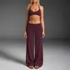 Conjunto de Ropa Deportiva Transfronteriza Espalda Bonita Secado Rápido Chaleco Deportivo Entrenamiento al Aire Libre Correr Pilates Yoga Conjunto de Tops
