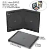 Caixa para Discos 4K, Caixa Personalizada para Discos Blu-Ray de 14mm, Caixa Quadrada Azul para CD, Caixa para Armazenamento de Vídeo com Múltiplos Discos